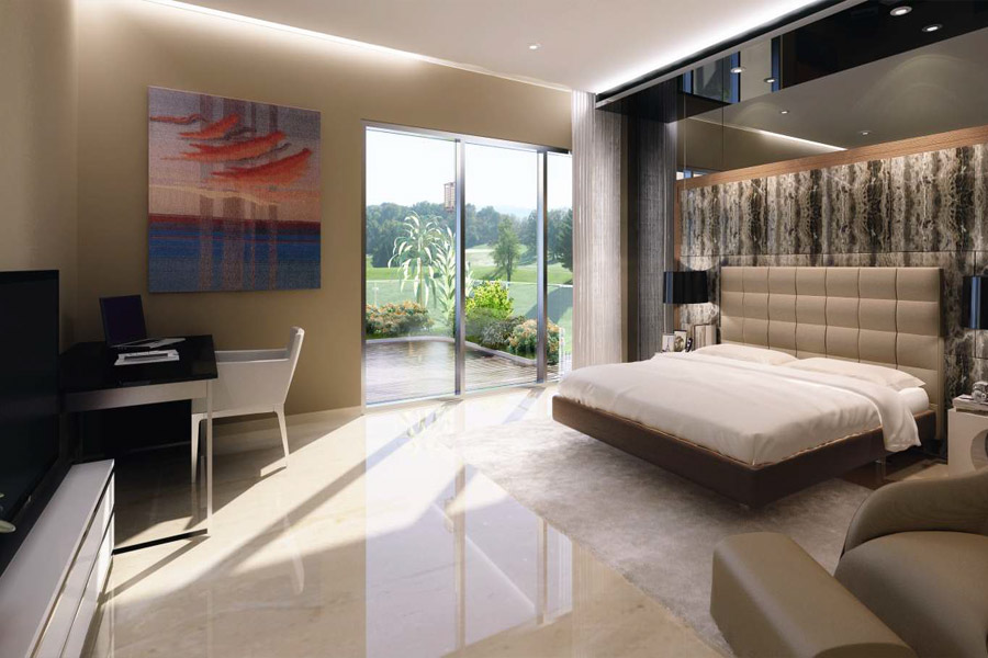 Triplex villa Bedroom