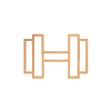 Fitness and yoga terrace icon for wellness amenities at Embassy Grove.