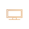 TV lounge icon representing media and relaxation room.