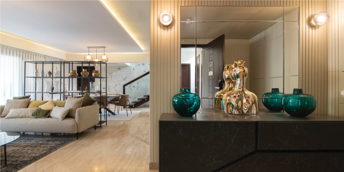 Embassy Interiors – award-winning in-house design team specializing in bespoke interiors and custom modular fittings that reflect each resident’s unique style and elevate luxurious living spaces.